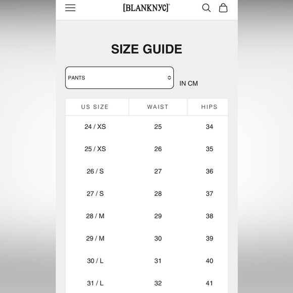 Blank NYC Faux Leather Wide Leg Trouser Pants Size 25 - Picture 11 of 11